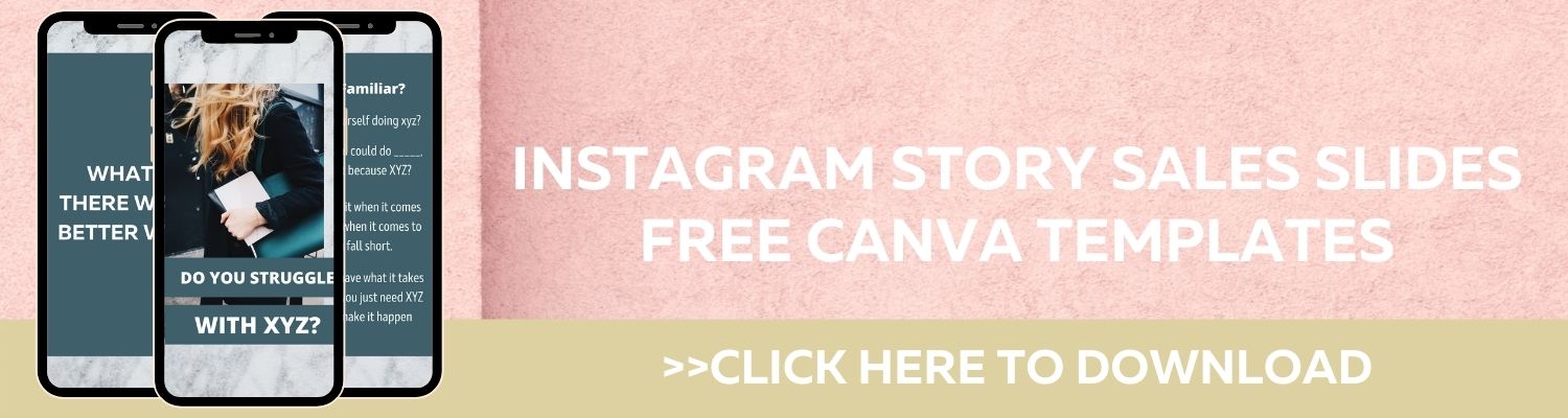 Instagram Story Sales Templates Download to Help You Sell Confidently on Instagram Stories