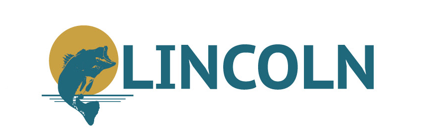 Lincoln city logo fishing town