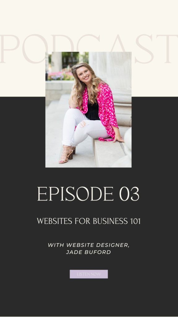 website designer Jade Buford