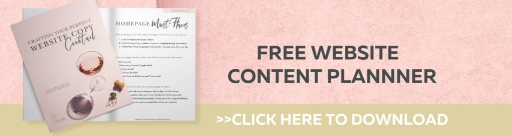 Free Website Content Planner, Writing Website Content Tips
