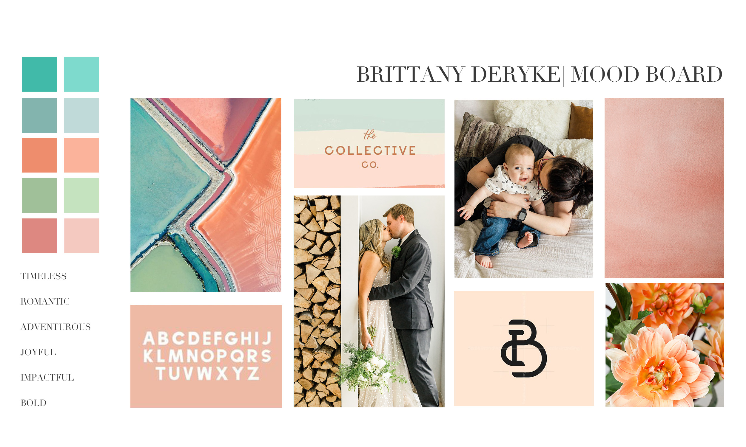 Feminine Color Palette, Feminine Brand Board, Feminine Brand, Photographer Moodboard, Photographer Branding