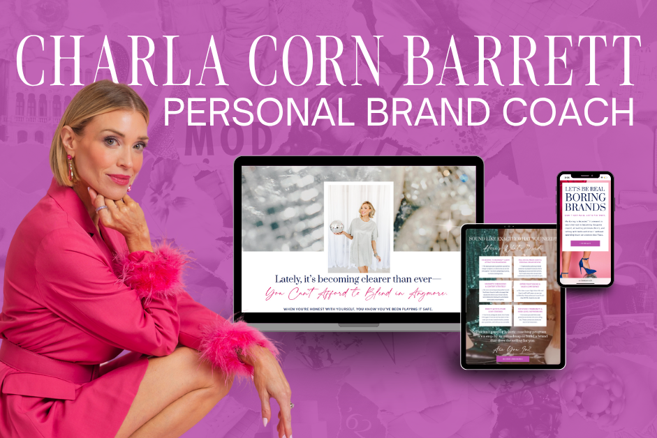 Personal Brand Coach Website