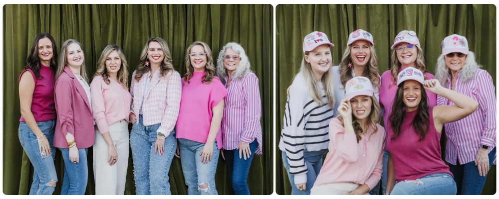 velvet backdrop for agency team photos